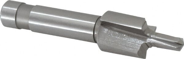 Made in USA - 5/16-24" Port, 0.742" Spotface Diam, 1/8" Tube Outside Diam, Reamer Pilot, Straight Shank, High Speed Steel Porting Tool - A1 Tooling