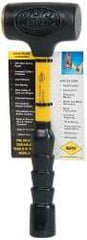 NUPLA - 32 oz Head 2" Face Diam Fiberglass Slim Head Dead Blow Hammer - 12" OAL, Fiberglass Handle - A1 Tooling