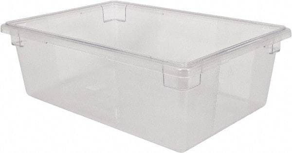 Rubbermaid - Rectangular, Clear Polycarbonate Food Tote Box - 6" High x 12" Wide x 18" Long - A1 Tooling