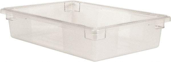 Rubbermaid - Rectangular, Clear Polycarbonate Food Tote Box - 6" High x 18" Wide x 26" Long - A1 Tooling