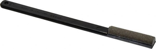 3M - 1-3/4" OAL Fine Half Round Sharpener Diamond File - 1/2" Wide, 1-3/4 LOC, Black - A1 Tooling