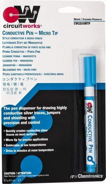 Chemtronics - 0.3 Ounce Pen Conductive Pen - Flammable - A1 Tooling