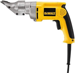 DeWALT - 2,500 SPM, 120 Volt, Pistol Grip Handle, Handheld Electric Shear - 18 Gauge (Mild Steel) & 20 Gauge (Stainless Steel) Cutting Capacity - A1 Tooling