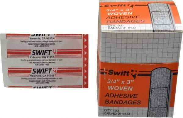 North - 3" Long x 3/4" Wide, General Purpose Self-Adhesive Bandage - Beige, Woven Fabric Bandage - A1 Tooling