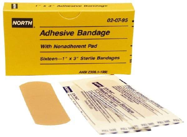 North - 3" Long x 1" Wide, General Purpose Self-Adhesive Bandage - Beige, Plastic Bandage - A1 Tooling