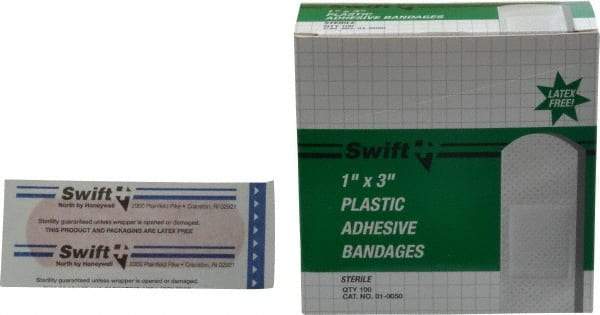 North - 3" Long x 1" Wide, General Purpose Self-Adhesive Bandage - Beige, Plastic Bandage - A1 Tooling