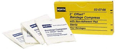 North - 2" Long x 2" Wide, General Purpose Compress - White, Compress Offset, Gauze Bandage - A1 Tooling