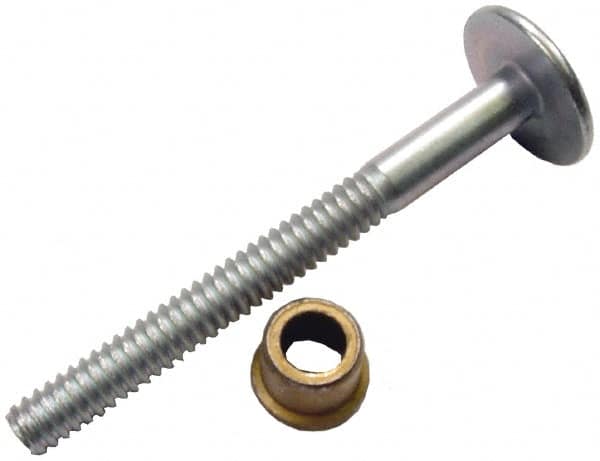 HUCK - Size 10 Button Head Steel Lockbolt Blind Rivet - 0.062" to 5/8" Grip, 0.48 to 0.52" Head Diam, 0.281" Max Hole Diam, 1/8" Length Under Head, 1/4" Body Diam - A1 Tooling