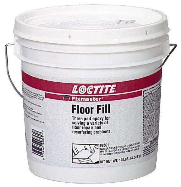 Loctite - 10 Lb Kit Gray Epoxy Resin Filler/Repair Caulk - -20 to 225°F Operating Temp, 6 min Tack Free Dry Time, 24 hr Full Cure Time, Series 135 - A1 Tooling