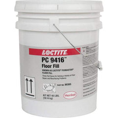 Loctite - 40 Lb Kit Gray Epoxy Resin Filler/Repair Caulk - -20 to 225°F Operating Temp, 6 min Tack Free Dry Time, 24 hr Full Cure Time, Series 135 - A1 Tooling