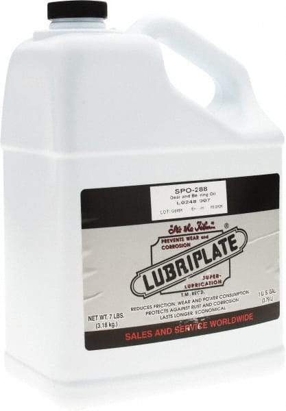 Lubriplate - 1 Gal Bottle, Mineral Gear Oil - 184 SUS Viscosity at 210°F, 3314 SUS Viscosity at 100°F, ISO 680 - A1 Tooling