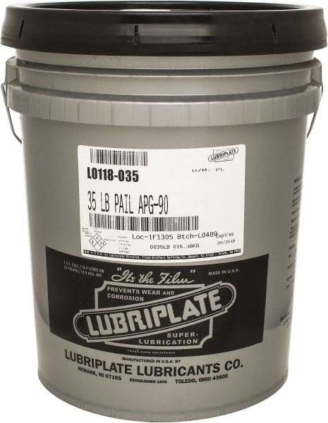 Lubriplate - 5 Gal Pail, Mineral Gear Oil - 816 SUS Viscosity at 100°F, 86 SUS Viscosity at 210°F, ISO 150 - A1 Tooling