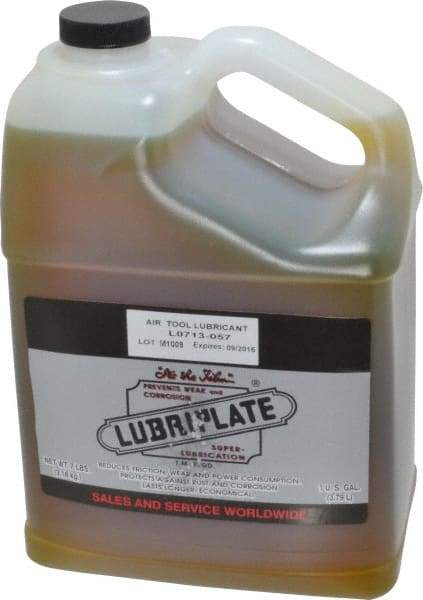 Lubriplate - 1 Gal Bottle, ISO 32, Air Tool Oil - 147 Viscosity (SUS) at 100°F, 44 Viscosity (SUS) at 210°F - A1 Tooling