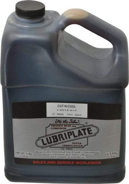 Lubriplate - Cut-N-Cool, 1 Gal Bottle Cutting Fluid - Water Soluble - A1 Tooling