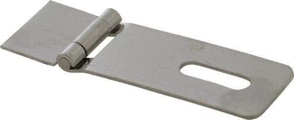 Made in USA - 1-1/2" Long x 4.54" Wide, Hasp - Stainless Steel - A1 Tooling