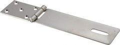 Made in USA - 1.88" Long x 8-3/4" Wide, Hasp - Stainless Steel - A1 Tooling