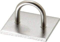 Made in USA - 0.625" High x 1" Wide x 113" Long Hasp Staple - 302/304 Stainless Steel, 0.072" Thick - A1 Tooling