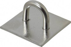 Value Collection - 0.813" High x 1.5" Wide x 1.5" Long Hasp Staple - 302/304 Stainless Steel, 0.075" Thick - A1 Tooling