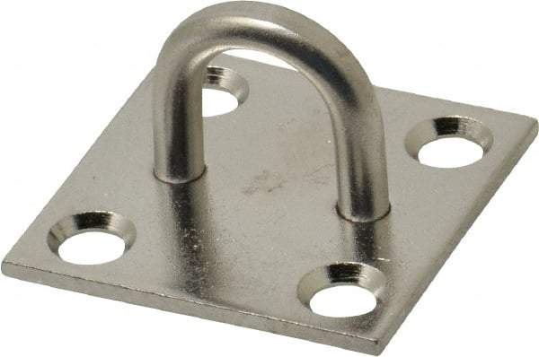 Value Collection - 0.813" High x 1.5" Wide x 1.5" Long Hasp Staple - 302/304 Stainless Steel, 0.075" Thick - A1 Tooling