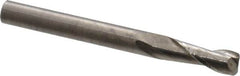 M.A. Ford - 1/4", 2 Flute, Single End, Solid Carbide, 0.045" Corner Radius End Mill - 2-1/2" OAL, 30° Helix, Right Hand Flute, 3/4" LOC, Right Hand Cut - A1 Tooling