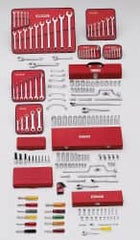 Proto - 194 Piece 1/4, 3/8 & 1/2" Drive Master Tool Set - Tools Only - A1 Tooling