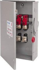 Eaton Cutler-Hammer - 200 Amp, 240 VAC, 2 Pole Fused Safety Switch - NEMA 3R, 3 Phase, 15 to 25 hp at 240 VAC\xA0 (Single Phase), 50 hp at 240 VAC (Triple Phase), DPST Contact Form - A1 Tooling