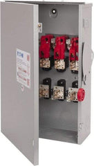 Eaton Cutler-Hammer - 200 Amp, 240 VAC, 3 Pole Fused Safety Switch - NEMA 3R, 3 Phase, 15 hp at 240 VAC (Single Phase), 25 to 30 hp at 240 VAC (Triple Phase), 3PST Contact Form - A1 Tooling