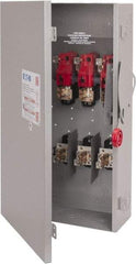 Eaton Cutler-Hammer - 200 Amp, 250 VDC, 480-600 VAC, 3 Pole Fused Safety Switch - NEMA 1, 1 Phase, 50 hp at 480/600 VAC (Single Phase), 125 hp at 480 VAC, 150 hp at 600 VAC (Triple Phase), 3PST Contact Form - A1 Tooling