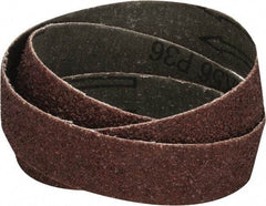 Tru-Maxx - 1" Wide x 30" OAL, 36 Grit, Aluminum Oxide Abrasive Belt - Aluminum Oxide, Very Coarse, Coated, X Weighted Cloth Backing - A1 Tooling