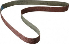 Tru-Maxx - 1" Wide x 42" OAL, 36 Grit, Aluminum Oxide Abrasive Belt - Aluminum Oxide, Very Coarse, Coated, X Weighted Cloth Backing - A1 Tooling