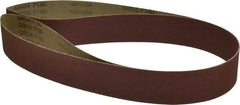 Tru-Maxx - 2" Wide x 72" OAL, 180 Grit, Aluminum Oxide Abrasive Belt - Aluminum Oxide, Very Fine, Coated, X Weighted Cloth Backing - A1 Tooling