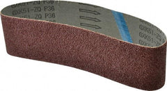 Tru-Maxx - 3" Wide x 24" OAL, 36 Grit, Aluminum Oxide Abrasive Belt - Aluminum Oxide, Very Coarse, Coated - A1 Tooling