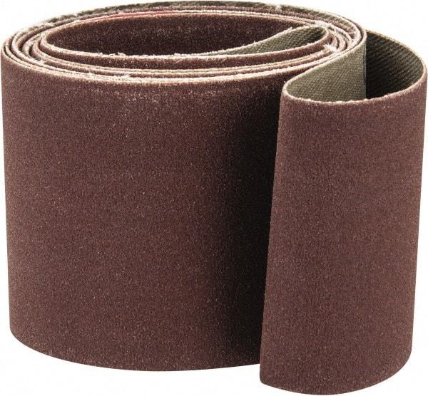 Tru-Maxx - 2" Wide x 48" OAL, 220 Grit, Aluminum Oxide Abrasive Belt - Aluminum Oxide, Very Fine, Coated, X Weighted Cloth Backing - A1 Tooling