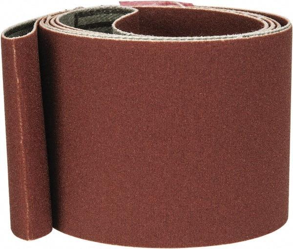 Tru-Maxx - 2" Wide x 60" OAL, 320 Grit, Aluminum Oxide Abrasive Belt - Aluminum Oxide, Extra Fine, Coated, X Weighted Cloth Backing - A1 Tooling