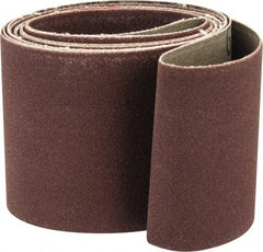 Tru-Maxx - 2" Wide x 72" OAL, 220 Grit, Aluminum Oxide Abrasive Belt - Aluminum Oxide, Very Fine, Coated, X Weighted Cloth Backing - A1 Tooling