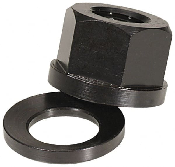 TE-CO - Spherical Flange Nuts System of Measurement: Inch Thread Size (Inch): 3/8-16 - A1 Tooling