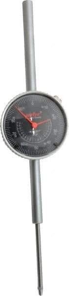 Value Collection - 2" Range, 0-100 Dial Reading, 0.001" Graduation Dial Drop Indicator - 2.28" Dial, Revolution Counter - A1 Tooling