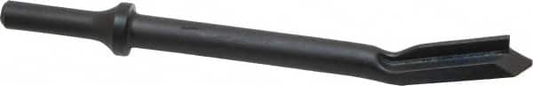 Value Collection - 1/2" Head Width, 7-1/4" OAL, 1-1/8" Shank Diam, Muffler Cutter Chisel - Round Shank, Steel - A1 Tooling