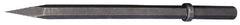 Made in USA - 1-1/8" Head Width, 20" OAL, 1-1/8" Shank Diam, Scaling Chisel - Hex Drive, Hex Shank, Alloy Steel - A1 Tooling