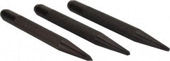 Value Collection - 3 Piece, 5/32", Pin Punch Set - Round Shank - A1 Tooling