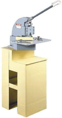 Enco - Metal Cutting & Forming Machine Stands For Use With: 4 Ton Hand Notcher Length (Inch): 22 - A1 Tooling