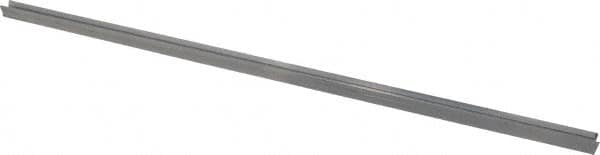 Mitee-Bite - 20" OAL 1/2" Width, Aluminum, Wedge Clamp Stock - Channel Shaped - A1 Tooling