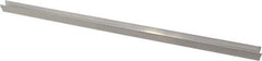 Mitee-Bite - 20" OAL 3/4" Width, Aluminum, Wedge Clamp Stock - Channel Shaped - A1 Tooling