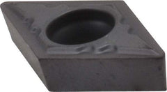 Kennametal - DCMT21.51 UF Grade KC5010 Carbide Turning Insert - TiAlN Finish, 55° Diamond, 1/4" Inscr Circle, 3/32" Thick, 1/64" Corner Radius - A1 Tooling