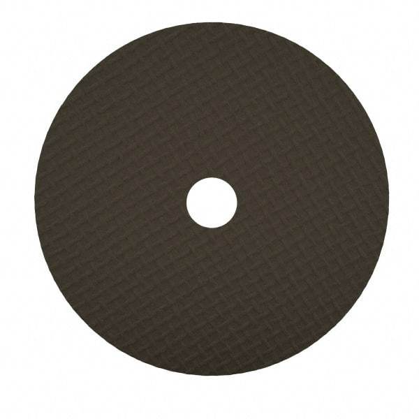 Norton - 3" Aluminum Oxide Cutoff Wheel - 1/8" Thick, 3/8" Arbor, 25,465 Max RPM, Use with Die Grinders - A1 Tooling