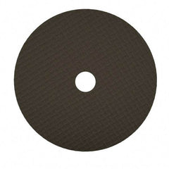 Norton - 3" Aluminum Oxide Cutoff Wheel - 1/8" Thick, 3/8" Arbor, 25,465 Max RPM, Use with Die Grinders - A1 Tooling