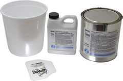 Devcon - 4 Lb Kit Black Urethane Putty - 120°F (Wet), 180°F (Dry) Max Operating Temp, 15 min Tack Free Dry Time - A1 Tooling