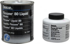 Devcon - 1 Lb Kit Black Urethane Joint Sealant - 120°F (Wet), 180°F (Dry) Max Operating Temp, 15 min Tack Free Dry Time - A1 Tooling