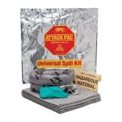 Brady SPC Sorbents - 7 Gal Capacity Universal Spill Kit - Foil - A1 Tooling