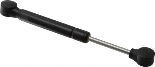 Value Collection - 0.24" Rod Diam, 0.59" Tube Diam, 60 Lb Capacity, Fixed Force Gas Spring - 7.5" Extended Length, 2" Stroke Length, Plastic Ball Socket, Black Nitride Piston - A1 Tooling